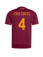 Billige AS Roma Bryan Cristante #4 Hjemmedrakt 2025-26 Kortermet